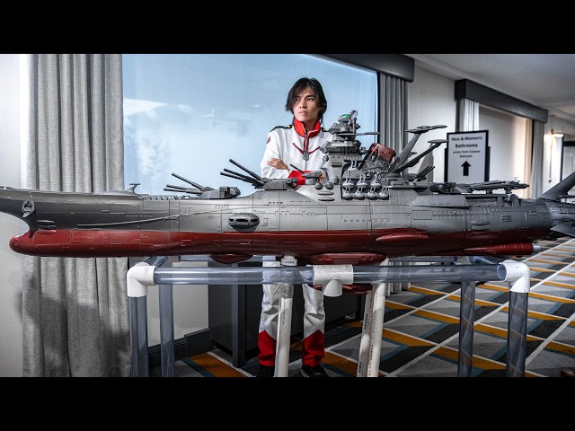 Massive Space Battleship Yamato Model Build!