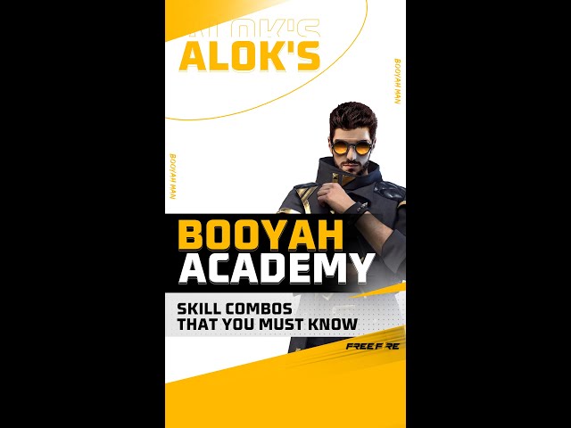 Alok's Booyah Academy | Skill combos recommendations | Free Fire NA