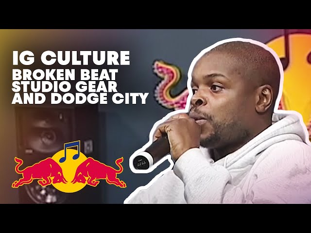 IG Culture on Broken Beat, Studio gear and Dodge City | Red Bull Music Academy