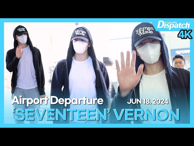 VERNON(SVT), Incheon International Airport DEPARTURE