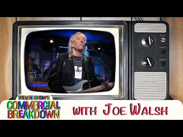 Joe Walsh "Funk 49" - The Late Show's Commercial Breakdown