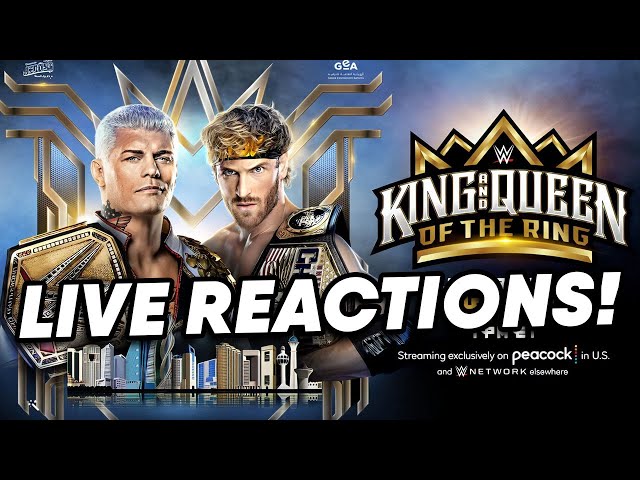 WWE KING AND QUEEN OF THE RING 2024 LIVE REACTIONS! | WrestleTalk
