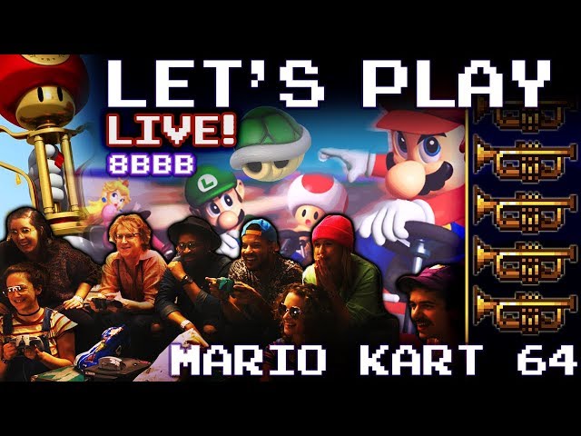 Let's Play LIVE #2 - Mario Kart 64 w/FULL ORCHESTRA!