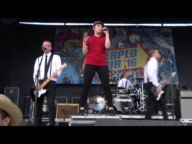 The Interrupters - She Got Arrested / By My Side Live at Vans Warped Tour 2016