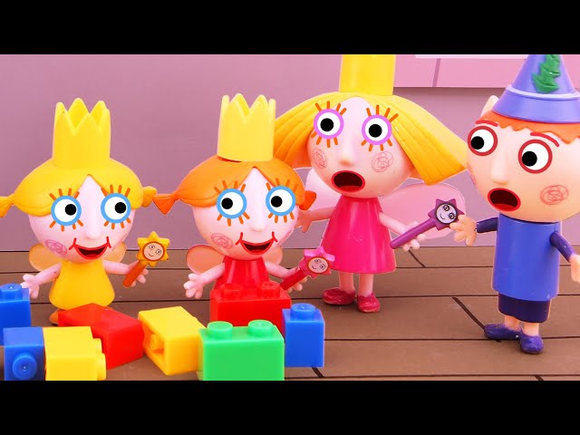 Caring for the twins, Ben and Holly's Little Kingdom