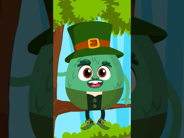 Saint Patrick's Day Freeze Dance Game - The Kiboomers Songs for Preschoolers #shorts
