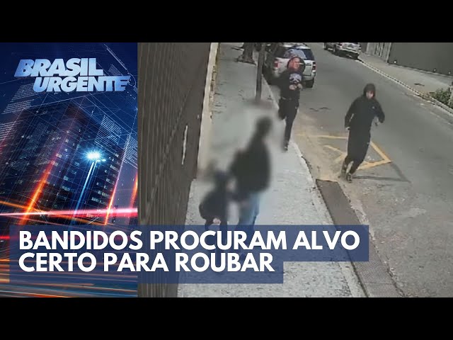 Cidade dos assaltos: criminosos procuram alvo certo para roubar | Brasil Urgente