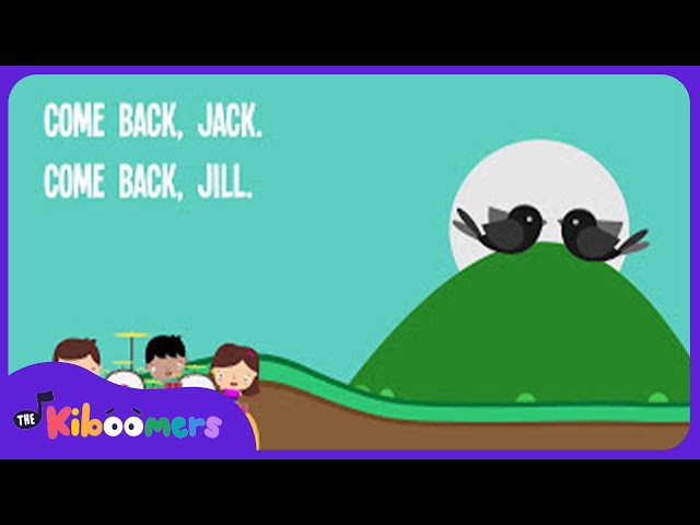 Two Little Blackbirds Lyric Video - The Kiboomers Preschool Songs & Nursery Rhymes