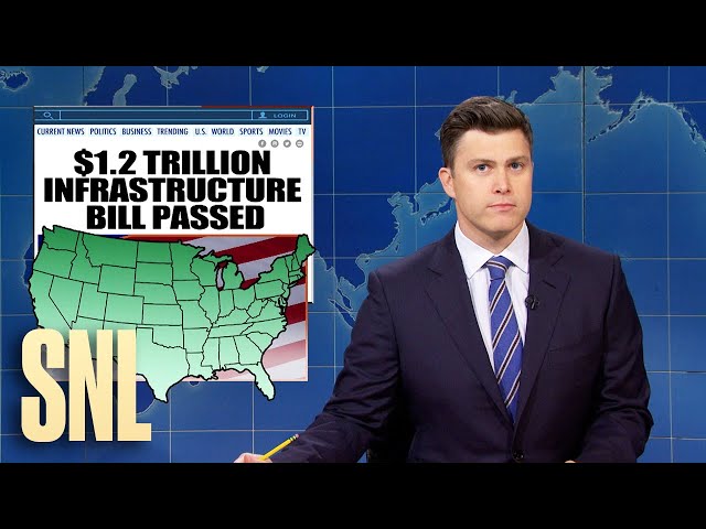 Weekend Update: Biden Passes Infrastructure Bill - SNL