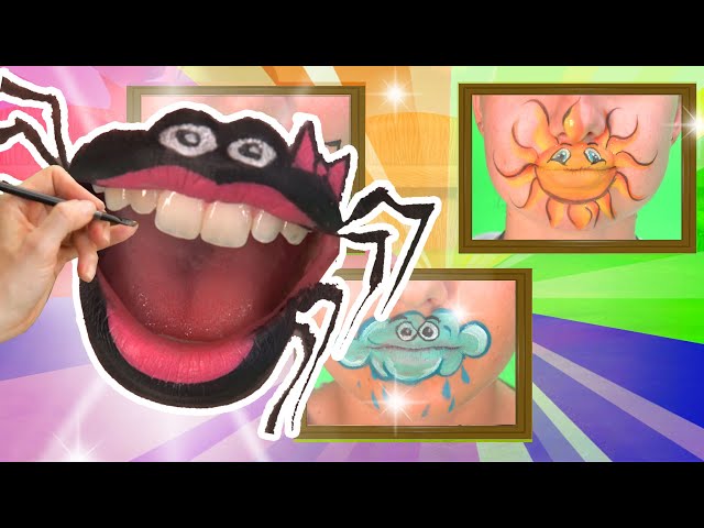 The Itsy Bitsy Spider | Face Paint | Nursery Rhymes and Kids Songs - FuntasticTV