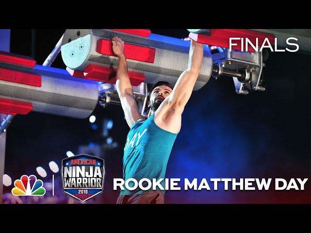 19-Year-Old Rookie Matthew Day at the Dallas City Finals - American Ninja Warrior 2018