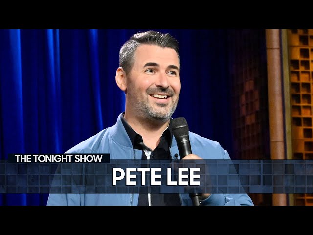 Pete Lee Stand-Up: Drinking, His Double Chin and Ghosting | The Tonight Show Starring Jimmy Fallon