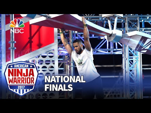 JJ Woods at the Las Vegas National Finals: Stage 2 - American Ninja Warrior 2017
