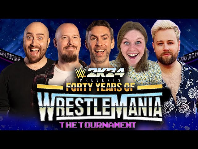 WWE2K24 40 Years of WrestleMania: The Tournament!