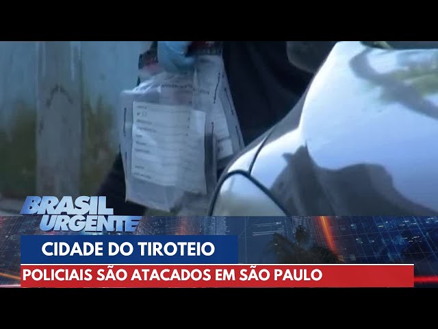 Três policiais atacados no mesmo dia em São Paulo | Brasil Urgente