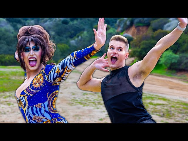 Drag Queen Faces Her Fears in an Epic Dance Workout with The Fitness Marshall