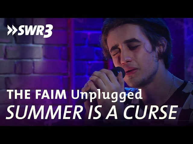"Summer Is A Curse" von The Faim | SWR3 Unplugged