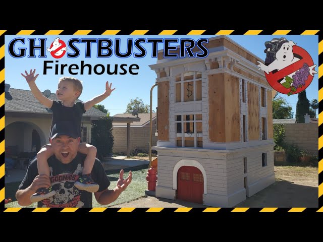 HUGE GHOSTBUSTERS TOY PLAYSET! - Hook & Ladder 8 Firehouse Details (Pt.9)