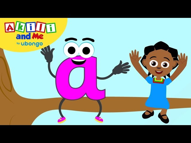Learn Letter A! | The Alphabet with Akili | Cartoons for Preschoolers