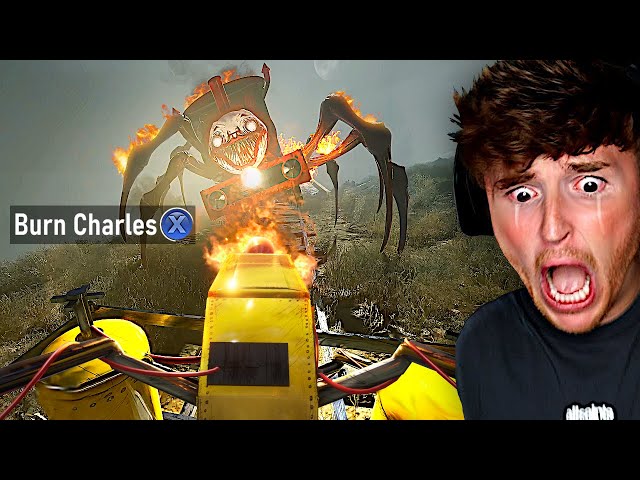 I BURNED Choo-Choo Charles Alive! (Part 3)
