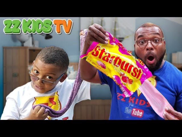 ZZ Kid Summer School Break vs ZZ Dad Strawberry Slime Full Story!