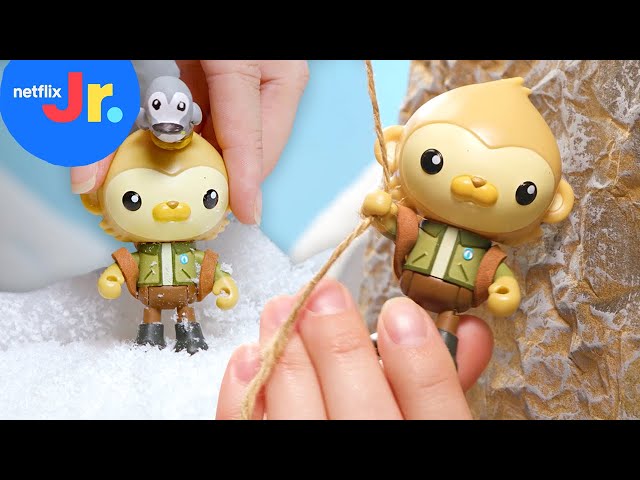 Octonauts Toy Play: Paani Rescues a Baby Goose! Netflix Jr