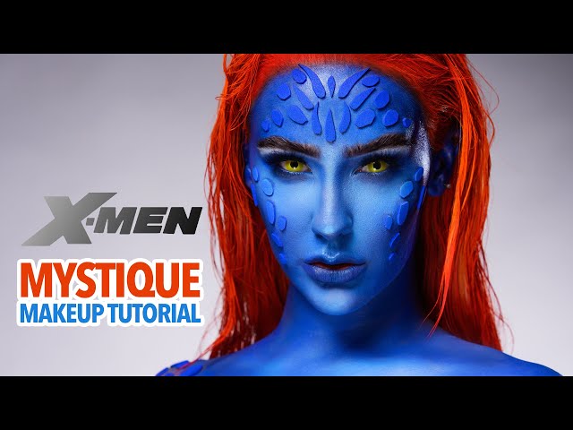 Mystique (X-Men) Makeup Tutorial