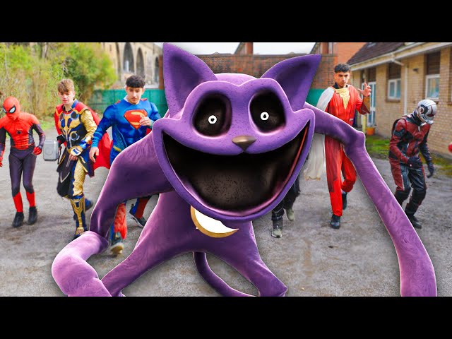 CatNap Vs Superheroes - Squid Game!