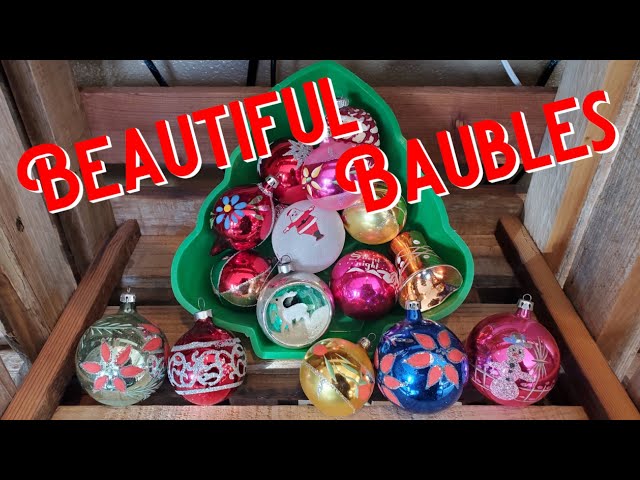 Vintage Christmas Decorations ⛄ 2021 Thrift Haul Unboxing