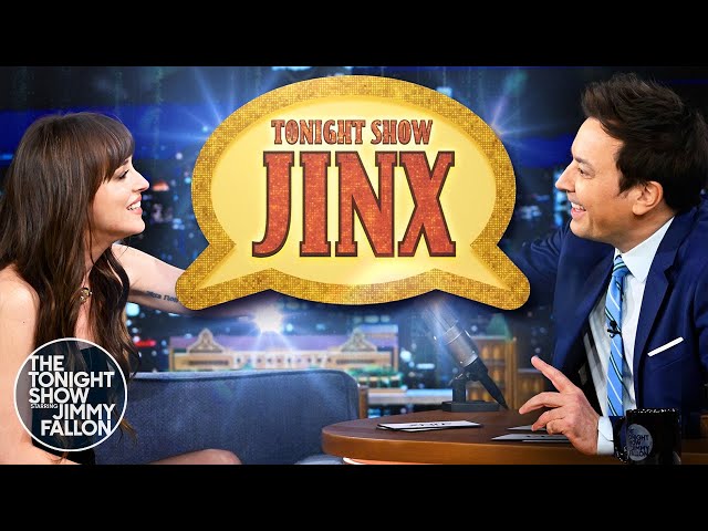 Jinx Challenge with Dakota Johnson | The Tonight Show Starring Jimmy Fallon