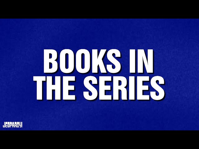 Books in the Series | Category | Celebrity Jeopardy!