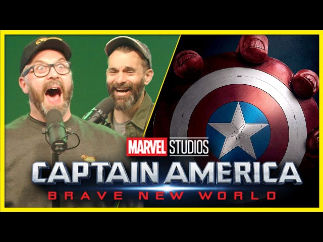 Kinda Funny FINALLY Reacts to Captain America: Brave New World First Trailer