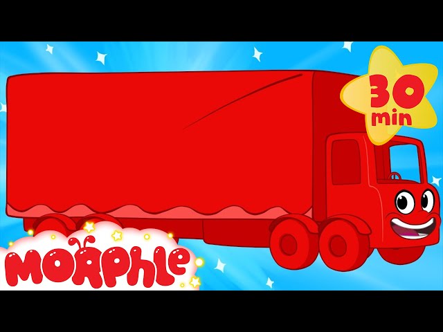 My Magic Truck - My Magic Pet Morphle vehicle compilation for kids