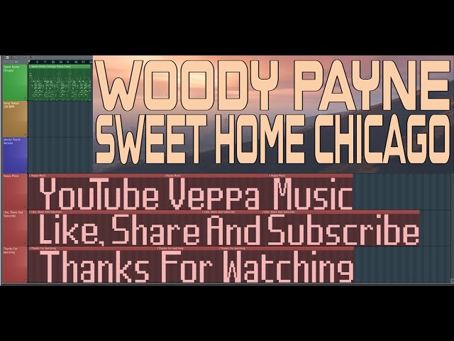 Woody Payne - Sweet Home Chicago Piano Cover