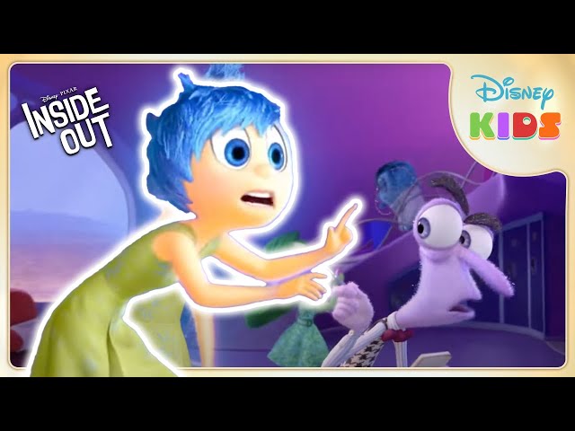 First Day at New School! 📚 | Inside Out | Disney Kids