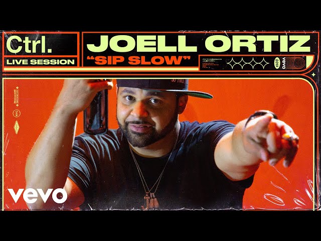Joell Ortiz - "Sip Slow" Live Session | Vevo Ctrl