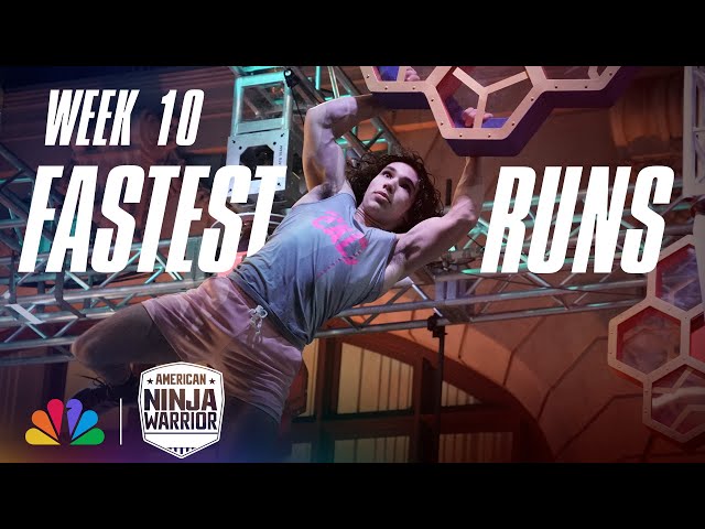 Top 10 Can't-Miss Races from an Exciting Week of Semifinals | American Ninja Warrior | NBC