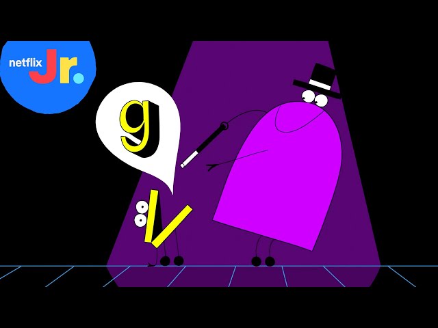 The Two Sounds of "G" | StoryBots: Learn to Read | Netflix Jr