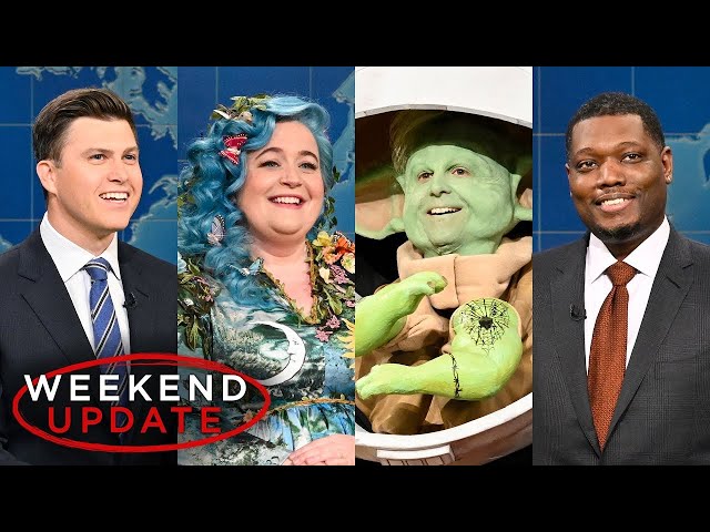Weekend Update ft. Aidy Bryant and Kyle Mooney - SNL