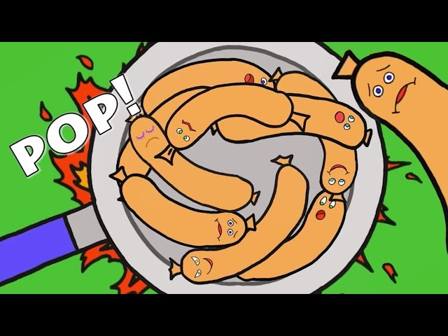 10 Fat Sausages Song for Kids