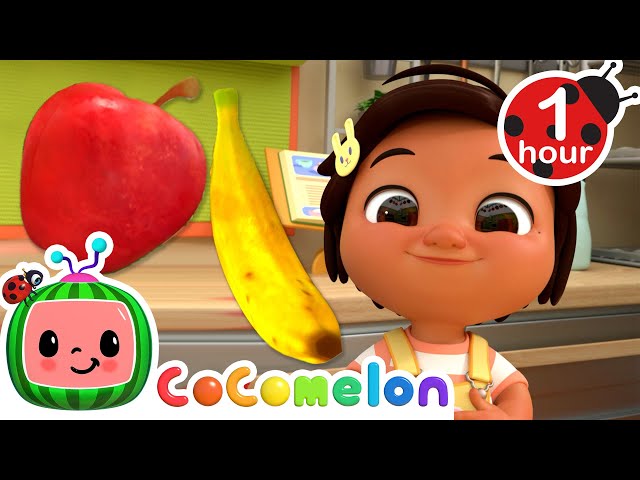 Yes Yes Fruits + Soccer Song and More! | Nina's Familia | CoComelon Nursery Rhymes & Kids Songs