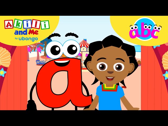 LETTER A Adventures! ABC learning for toddlers | Learn and Play with Akili and Me