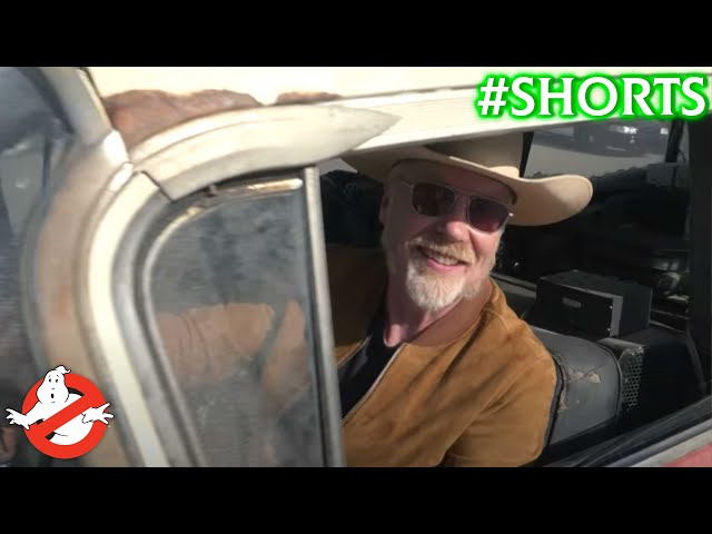 Adam Savage Takes The Ecto-1 For A Spin – Go BTS Of Ghostbusters: Afterlife With Tested! 👻 #Shorts