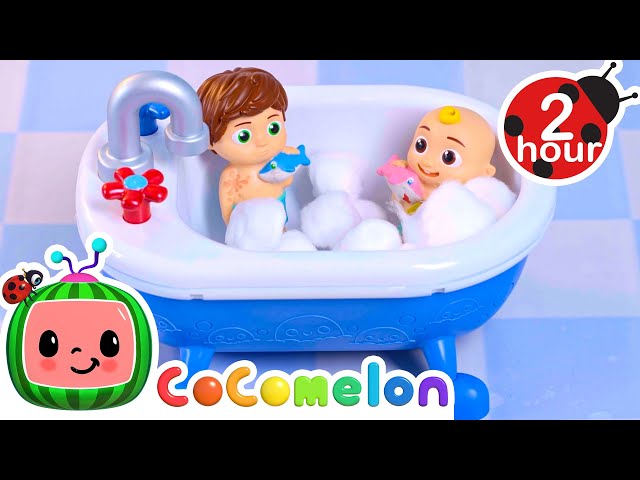 Bath Song | CoComelon Toy Play Learning | Nursery Rhymes for Babies