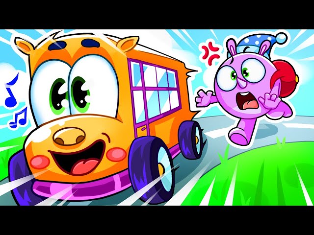 I'm Overslept and Missed my School Bus! 🙀 Where is my Baby Bus? 🚌 Baby Cars Kids Songs