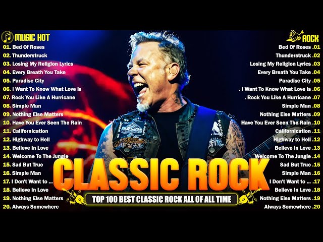 Aerosmith,The Police, Pink Floyd,The Who,CCR, AC/DC, Queen🔥Classic Rock Songs Full Album 70s 80s 90s