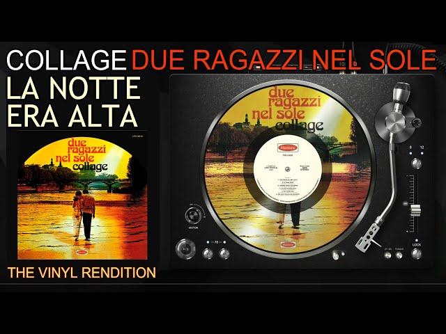 COLLAGE: La notte era alta | The Vinyl Rendition