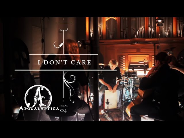 Apocalyptica feat. Tipe Johnson - I Don't Care (Acoustic At The Sibelius Academy, 2010)
