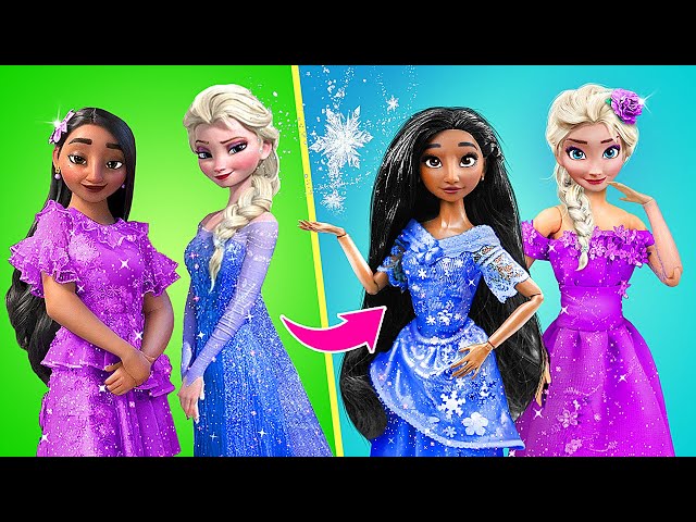 Elsa and Isabela Switched Their Magic Powers / 11 Frozen and Encanto Hacks