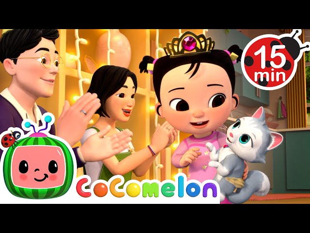 Cece's Kitty Cat Dance for Mom and Dad | CoComelon | Nursery Rhymes for Babies
